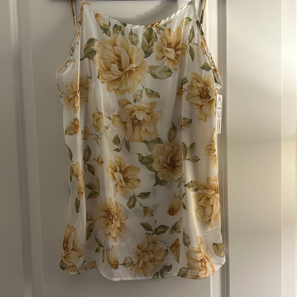 Floral Blouse, NWT
